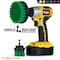 Drill Brush Power Scrubber By Useful Products 5 in W 5 in L Brush, Green G-S-42-QC-DB - alternate 3
